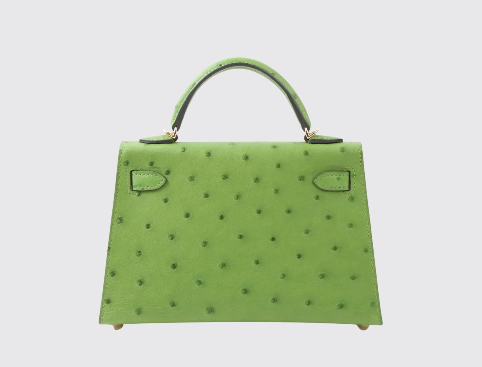 Hermes Mini Kelly in Vert Yucca